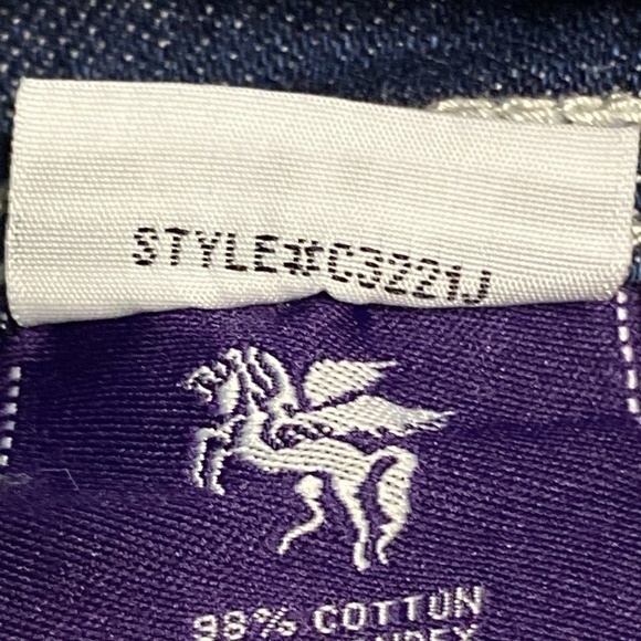 Vigoss Destroyed Cuffed Capri Jeans Sz. 7 Juniors - Picture 12 of 12